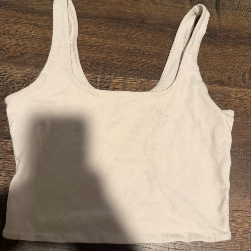 Aeropostale Off-White Tank Top